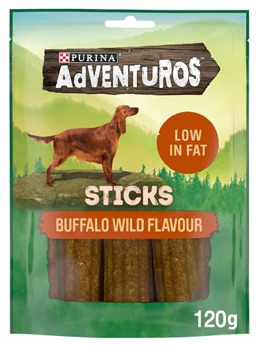 PET-151927 Äventyrare Sticks Buffalo (120g) 6 Pack