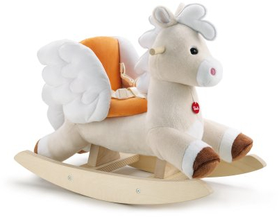Baby Pegaso Rutschpferd | Plüsch-Schaukelspielzeug | Trudi | 33x53x72cm | XXL | Rocking Animals | Modell 29711