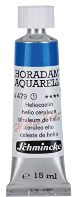 Schmincke - HORADAM® AQUARELL - finest artists' watercolours, Helio Cerulean 15ml