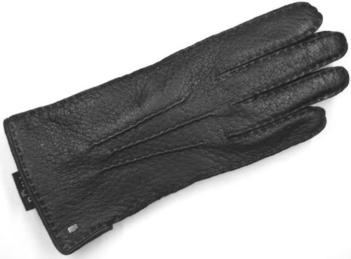 Roeckl HHands. schw. Peccary Gr. 8 mit Wollfutter