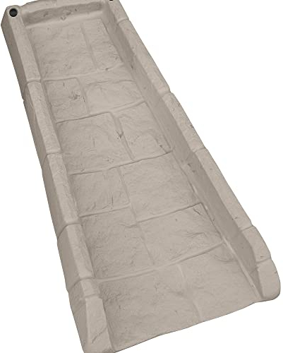 Suncast SB24 Rain Gutter Downspout Splash Block, Light Taupe, Resin, 1 Pack