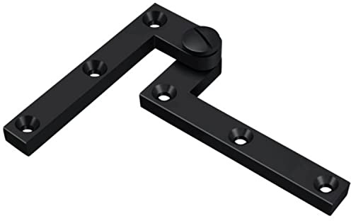 Deltana PH60U19 Solid Brass 4 3/8-Inch x 5/8-Inch x 3/8-Inch Pivot Hinge
