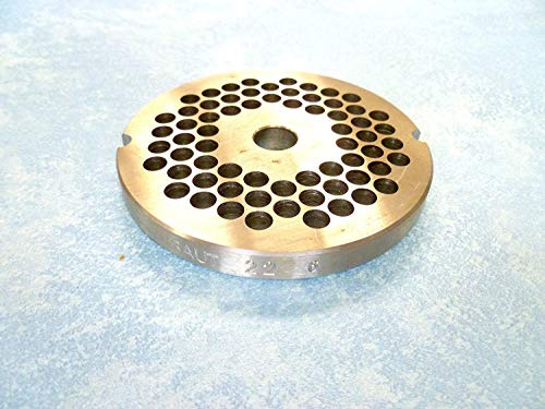 TRE SPADE PIASTRA INOX CON FORI DIAMETRO 6mm PER TRITACARNE TC-20/22