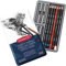 Derwent Sketching Pencils and Blocks with Accessories, Set of 12, Professional Quality, 34305