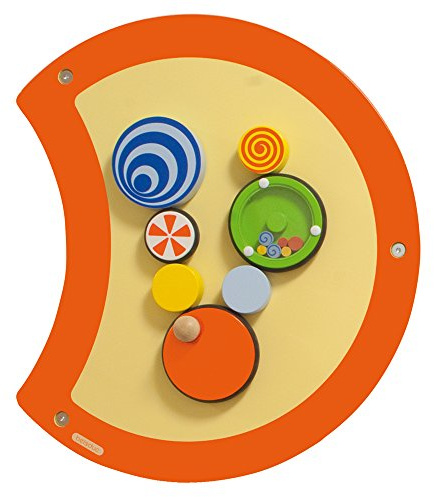 Beleduc 23633 - Wandspiel Raupe Kreisel
