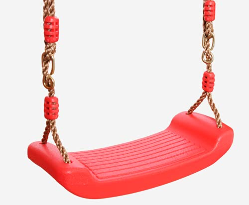 Schaukelbrett aus Kunststoff ROT Schaukelsitz Schaukel Kunststoffschaukel von Gartenwelt Riegelsberger