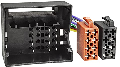tomzz Audio 7004-003 Radio Adapter Kabel kompatibel mit BMW alle Modelle ab 02 Ford Mini ab 2002 Quadlock auf 16pol ISO Norm