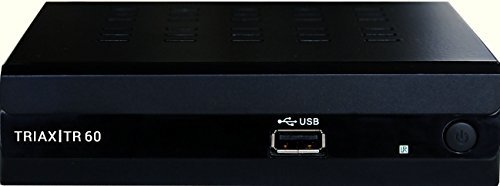 Triax 305260 TR 60 HD DVB-T Receptor de Color Negro