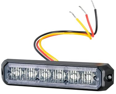 HELLA Frontblitzer Rundumleuchte - LED Warnleuchte - Blitzleuchte - blau | 2XD 012 160-801, Blitz-Kennleuchte