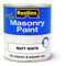 RUSTINS Masonry Paint Matt White 250ml