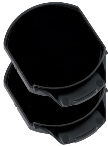 Trodat Ersatzkissen 6/15 für Professional 52045 schwarz 2 Stück, wischfest | kein Verblassen - lichtecht, Abdruck rasch trocknend, wischfest, dokumentenecht, archivierbar
