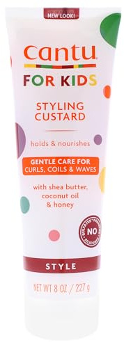 Cantu Styling Gel per capelli per bambini, al burro di karitè e cocco, 227g