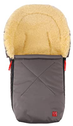 Kaiser 6534124 - Kuschelsäckchen Lammfell medizin, Farbe: anthrazit