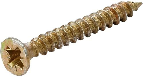 BGS Diy 80961 - Vis multifonctions - cruciforme PZ2-3,5 x 30 mm - 250 pièces