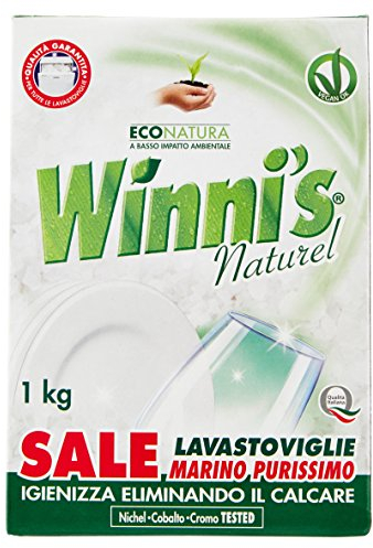 winni' S – Sal Lavavajillas, marino Purissimo – 6 unidades de 1 kg [6 kg]