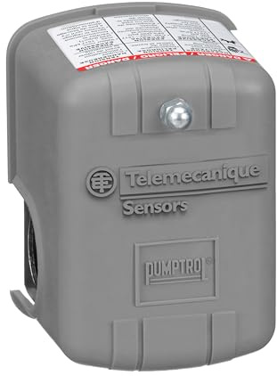 Telemecanique Sensors FSG2J21CP 30-50 PSI Pumptrol Water Pressure Switch, Grey Cover