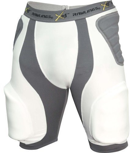 Rawlings Boys' Xyg5H Protective Pant (White, Small)