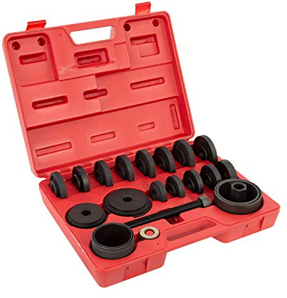 OEMTOOLS 27205 23 Piece Front Wheel Bearing Removal Kit, FWD Wheel Bearing Press Kit, 23 Part Bearing Puller Set, Bearing Puller Kit with Storage Case