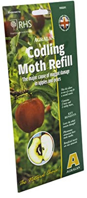 Agralan Codling Moth Refill for Apple and Pear Trees | Natural Pheromone Trap|