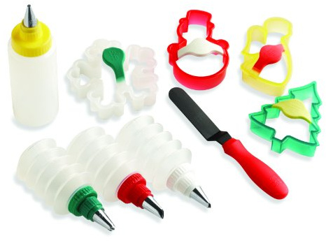 Kuhn Rikon Winter Cookie Cutter and Decoration Set, Multi-Colour