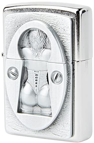 Zippo 2.003.077 Feuerzeuge Keyhole Emblem - Collection 2013 - Street Chrom, Silber