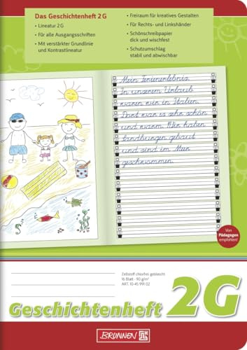 10x Geschichtenheft A5 Brunnen, 2G