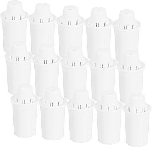 Dafi Förpackning med 15 klassiska vattenfilter patroner för Brita Classic och Classic kannor