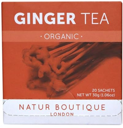 Natur Boutique Organic Ginger 20 Teabags