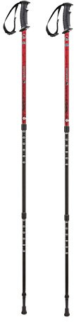 Ferrino GTA Bâtons de randonnée Rouge 60-135 cm
