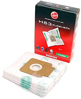 Sacs papier Hoover H63 HEPA Lot (Lot de 4)