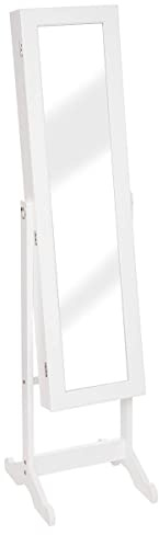 Atmosphera - Schmuckschrank Glas - weiß - 37-2x145 cm - Weiß