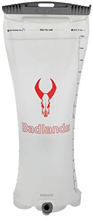 Badlands Hydration Reservoir with Insulated Drink Tube, White, 3L