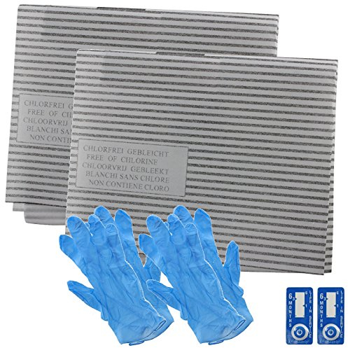 SPARES2GO Cooker Hood Grease Filter Kit for Cooke & Lewis Kitchen Extractor Fan Vent