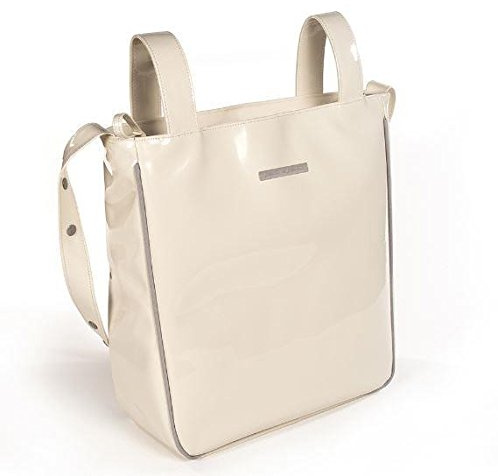 Pasito A Pasito - Bolsa panera charol beige tweed baby (tw)