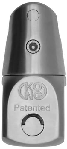Kong Articulación giratoria ancla inoxidable para tamaños 6/7/8, pulido