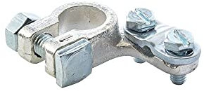 HELLA Morsetto polo batteria - Forma D/per polo negativo - 12V / 24V - Ø: 15.9mm - fino a: 70mm² - DIN/ISO: 72331/72 331-8KX 091 452-031