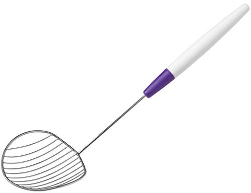 Wilton Candy Melts Dipping Scoop Tauchlöffel, 25,4x5 cm | Edelstahl Dipping Scoop für Schokolade, Candy Melts, Cake Pops, Pralinen & Süßigkeiten