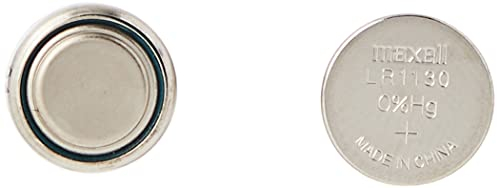 Maxell LR1130 Pile Bouton alcaline, 10 pièces sous Blister