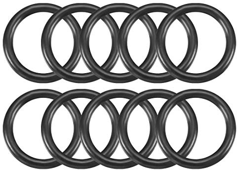 sourcing map O Ringe Dichtungsringe 23x17x3mm NBR 10 Stück | Wasserhahn Spülventile Waschbecken Duschablauf Hydraulik Rohrschlauch Rund Gummi Dichtung O Ring Seals Unterlegscheibe
