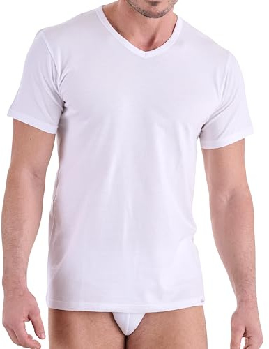 Navigare 512 Maglietta intima, Bianco, XX-Large, Pacco da 3, Uomo