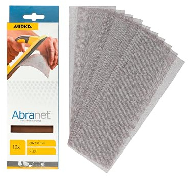 Mirka Abranet slipband 80x230 mm kardborre Korn P120 10 st