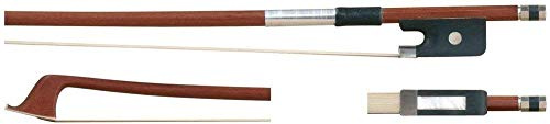GEWA Archet de violoncelle 1/4 - Cheveux naturels - Baguette ronde - Talon en bois dur