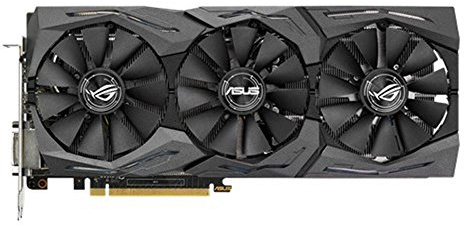 ASUS STRIX-GTX1060-O6G-GAMING - Tarjeta gráfica (Strix, NVIDIA GeForce GTX 1060, 6 GB, GDDR5, DVI, HDMI, DP) Color Negro