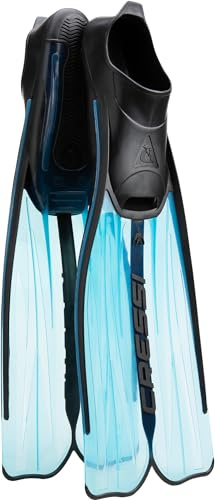 Cressi Rondinella Schnorchelflossen Taucherflossen (Made in Italy), Aquamarine, 31/32 - 12.5/13