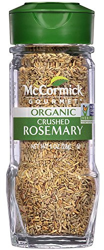 McCormick Gourmet Organic Crushed Rosemary, 1 oz (Pack of 3)