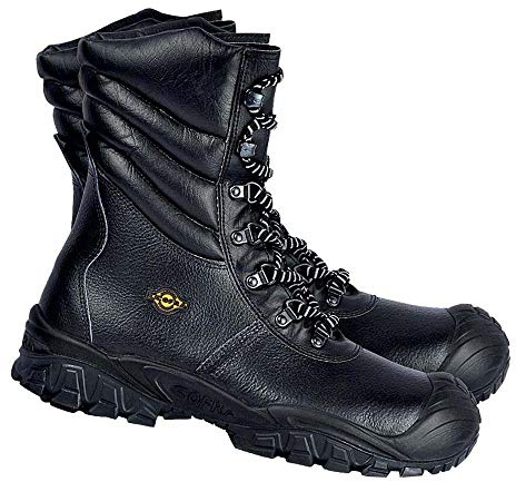 Cofra NT030-000.W42 NEW URAL UK S3 CI SRC säkerhetsstövlar, svart/beige, storlek 42