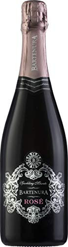 Bartenura Sparkling Rosé Moscato, Sweet Italian White Wine, 1 x 0.75l