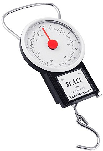 32KG Portable Travel Suitcase Baggage Luggage Weighing Scales Hook Weight
