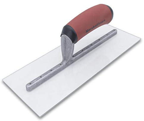 Marshalltown The Premier Line PMXS1D 11-Inch by 4-1/2-Inch Plastic Finishing Trowel with Curved DuraSoft Handle