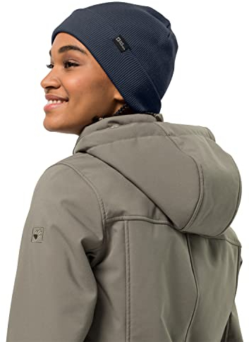 Jack Wolfskin Unisex Rib Hat Mütze, night blue, Einheitsgröße EU